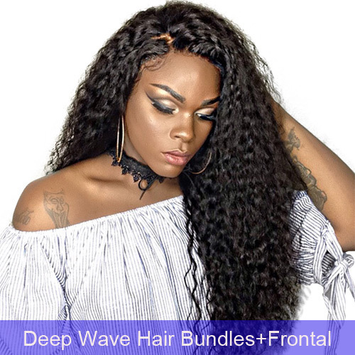 deep wave virgin hair bundles