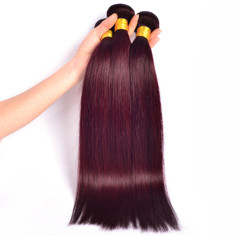 99j# Color Hair bundles straight hair 3/4bundles blondle hair