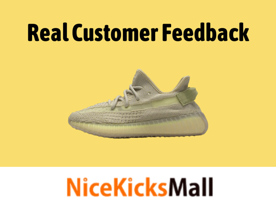 [Feedback] Received a pair of PK GOD adidas Yeezy Boost 350 V2 Flax FX9028 - Real feedback from nicekicksmall customer