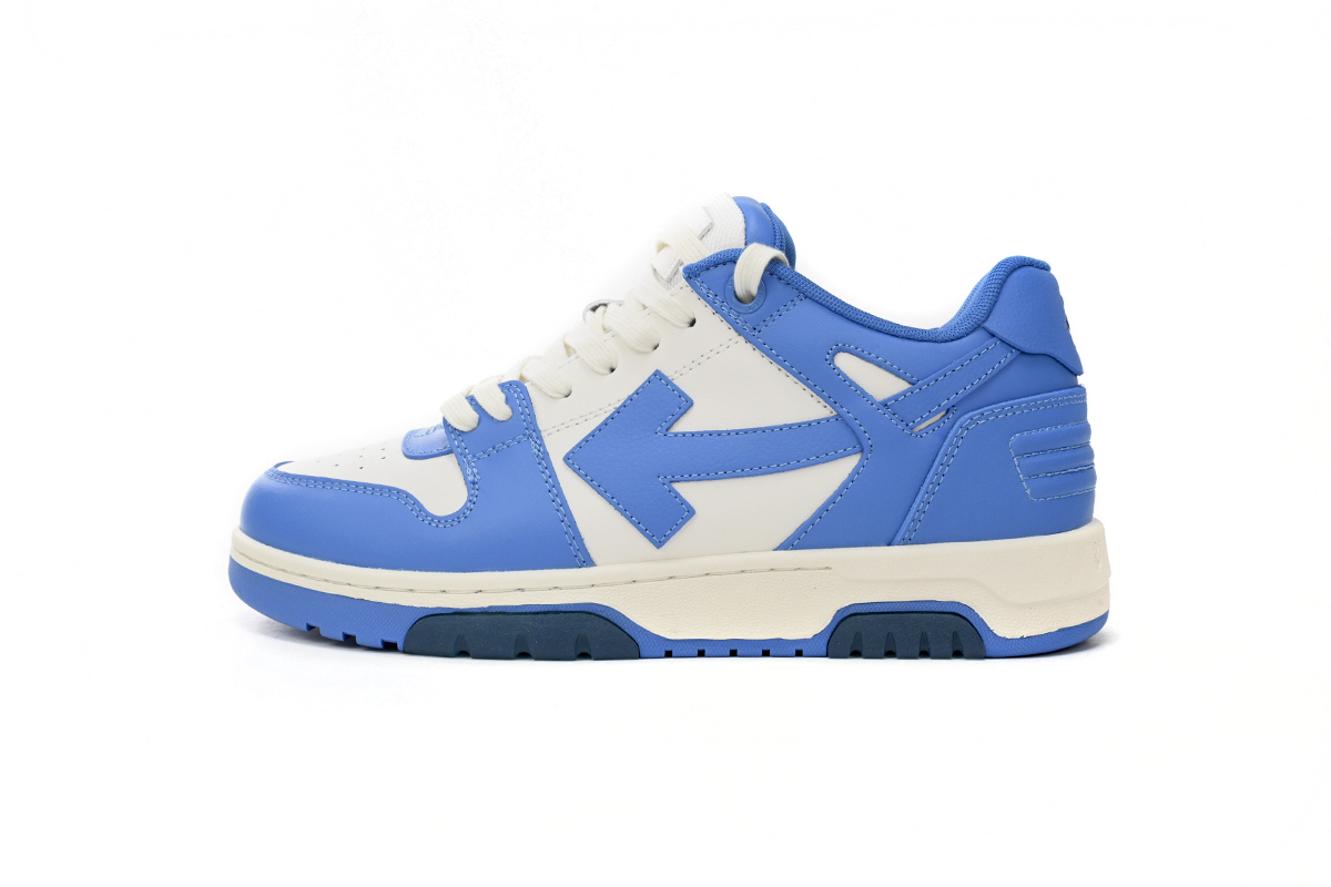 OFF-WHITE Out Of Office OOO Low Tops White Blue OMIA189 C99LEA00 14501 ...