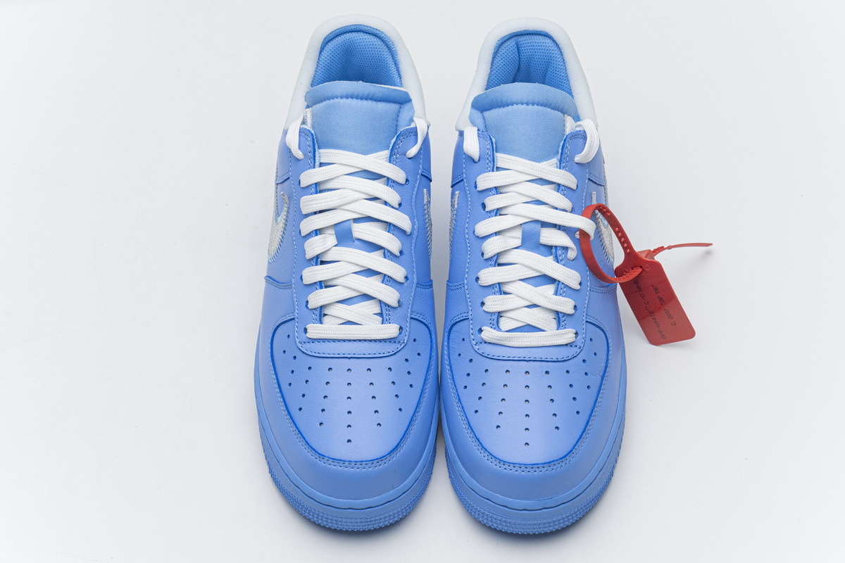 Off-White x Nike Air Force 1 “MCA” University Blue CI1173-400