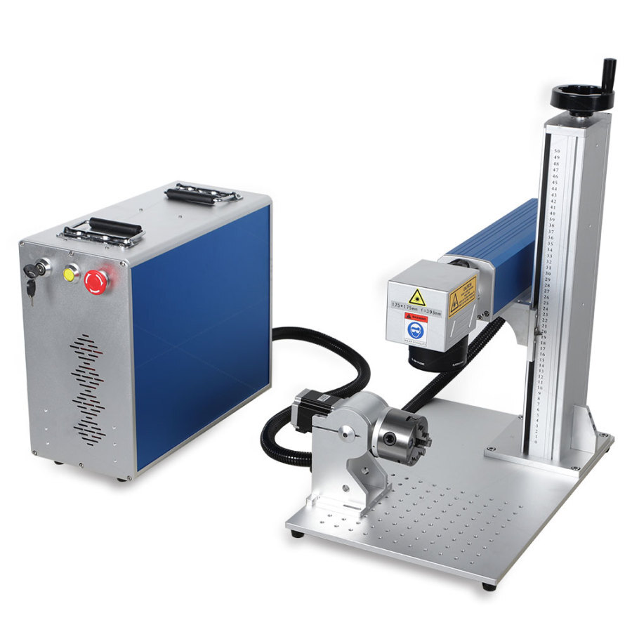 Cylindrical Laser Engraving Machine for Metal and NonMetal Marking