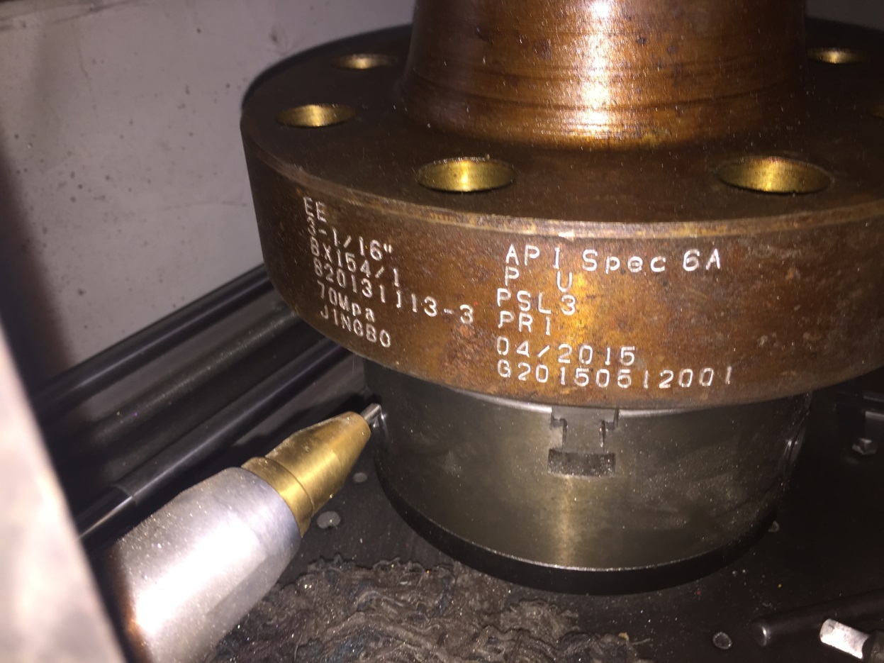 Rotary and Industrials Part marking Application