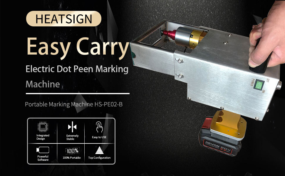 Dot Peen Marking Machine For Sale - HeatSign