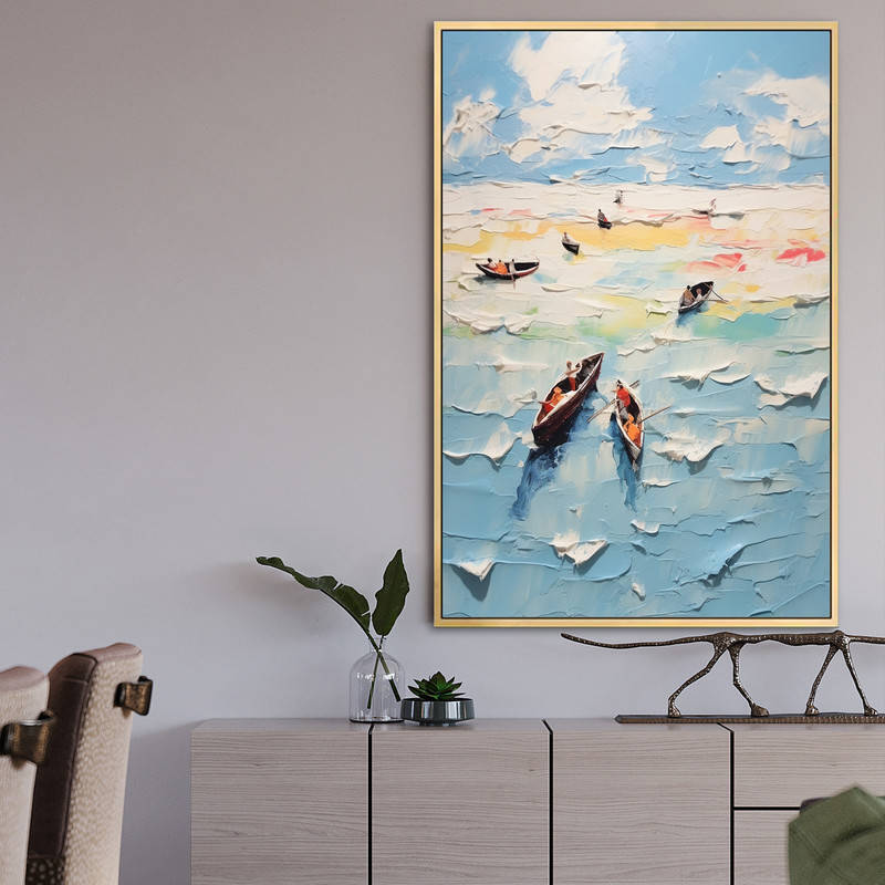 Stunning Heavy Texture Canvas Art image