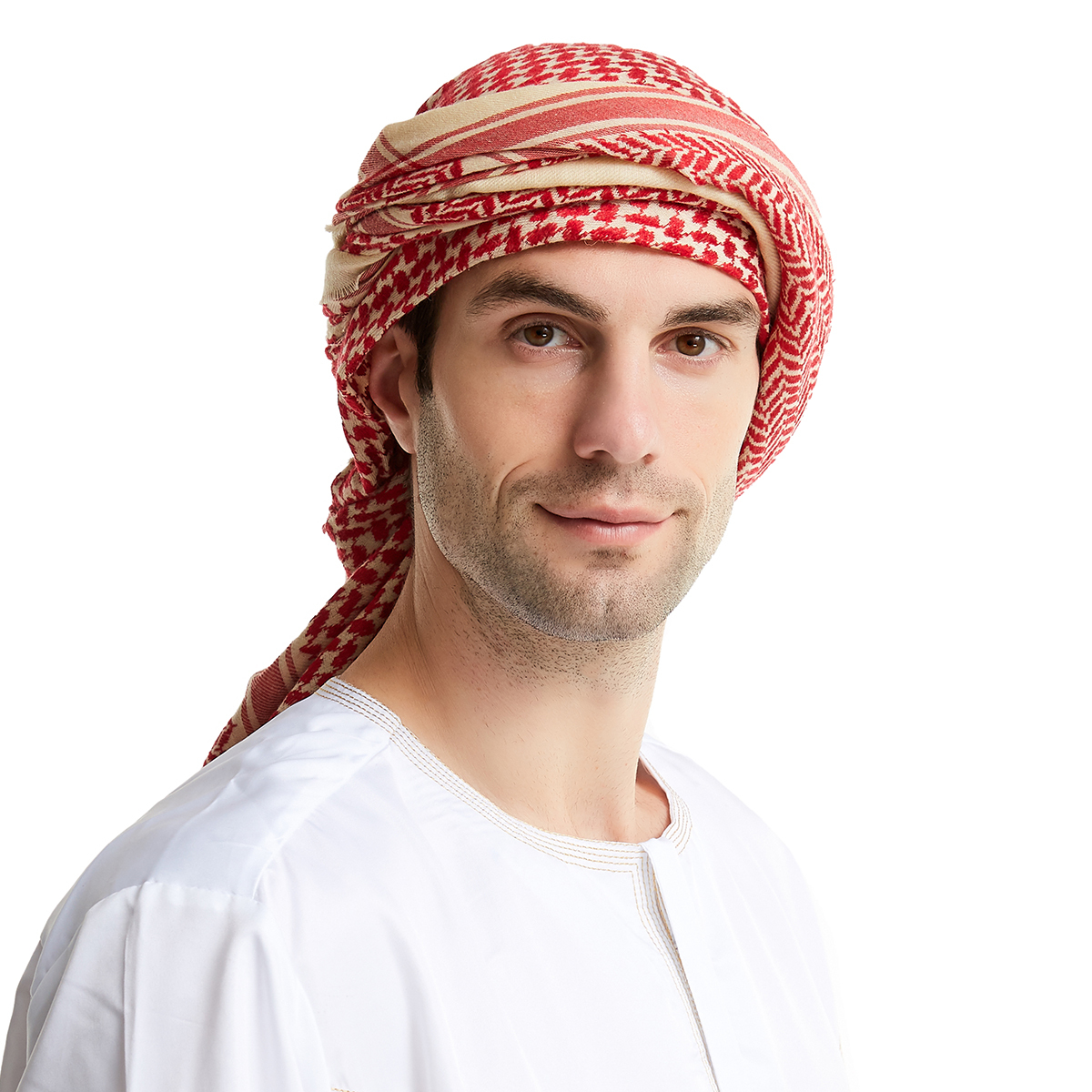 Muslim Men Keffiyeh