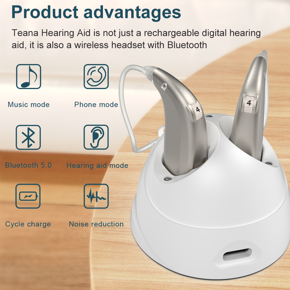 Soroya Hearing Aids Soroya Teana CF430SB+ BTE Bluetooth APP controlled