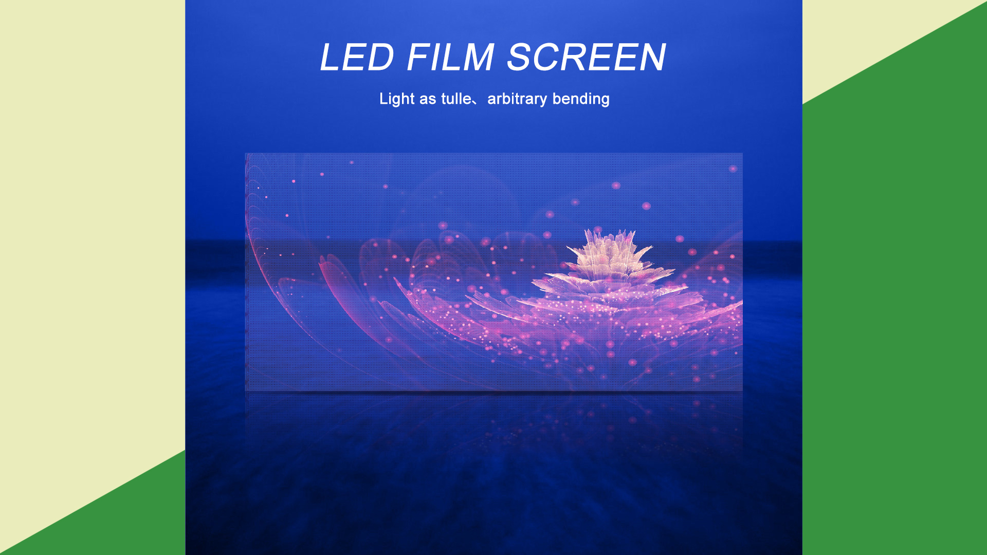  Transparent  LED Glass Film 