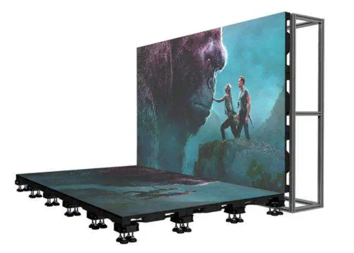 Interactive Led Tile Screen Indoor 2.5  Mental Cabinet  500mm x 500mm