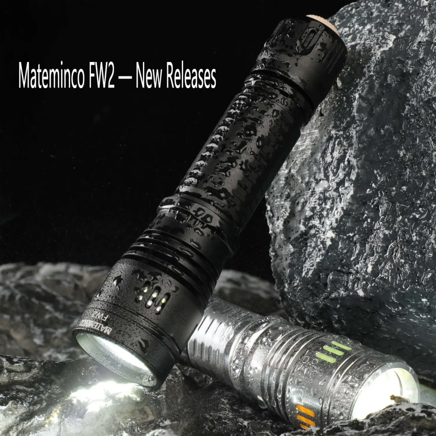 Mateminco FW2 White Laser Flashlight -- New Releases