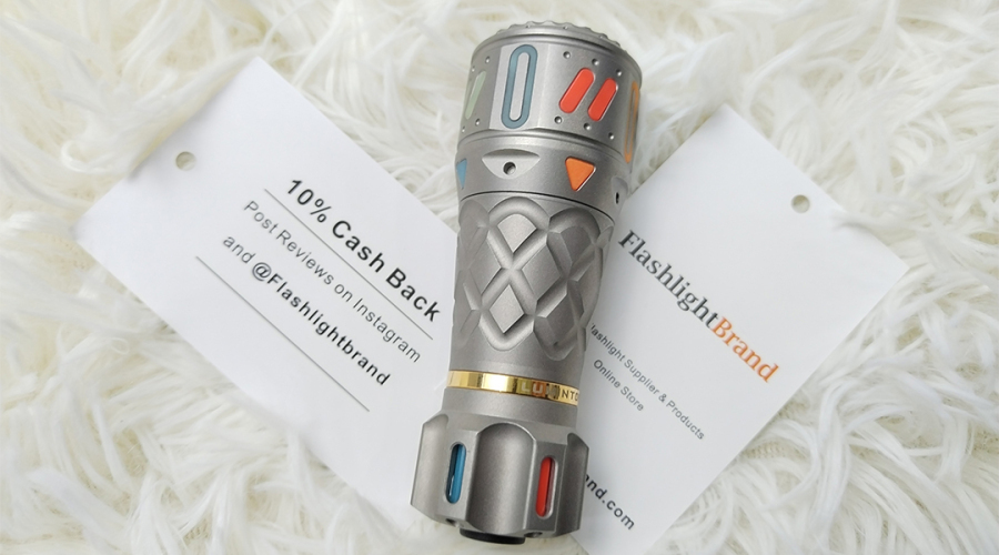 Lumintop thor i ti Sandblasted Limited Edition Gyro Version New Release!