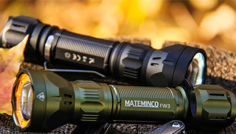 Mateminco FW3 LEP+LED 1550LM 1350M Long Thrower 21700 LEP Flashlight Review1