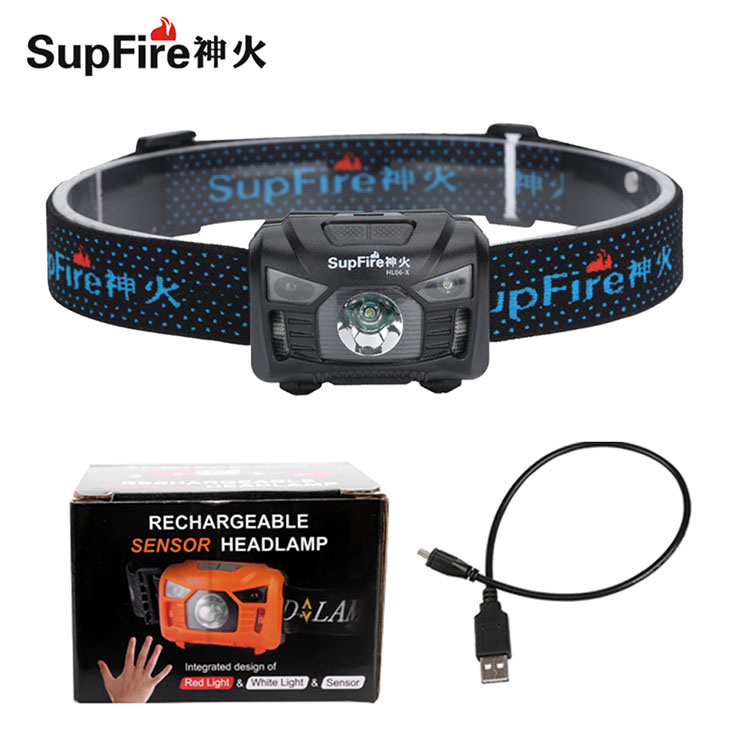 SupFire HL06-X outdoor & camping Sensor Headlamp