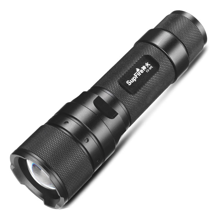 SupFire F3-XPE 300m Zoomable Flashlight