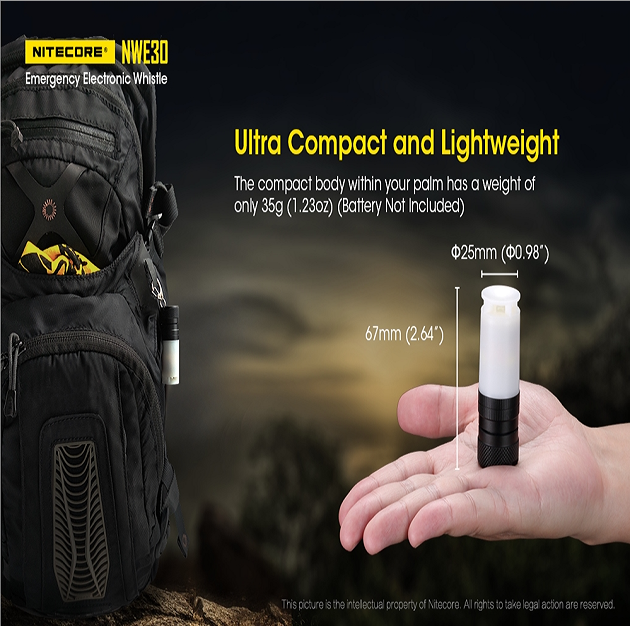 Nitecore New 30 outdoor&camping Whistle light