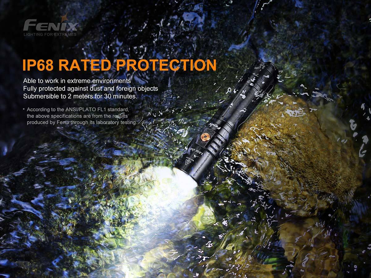 Fenix LD32 UVC  XHP 35 HI LED 1200 Lumens EDC flashlight
