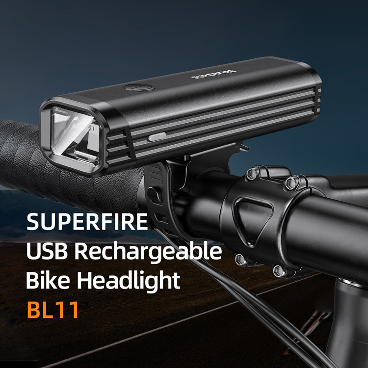  Supfire BL11 Bike light USB rechargeble lights 