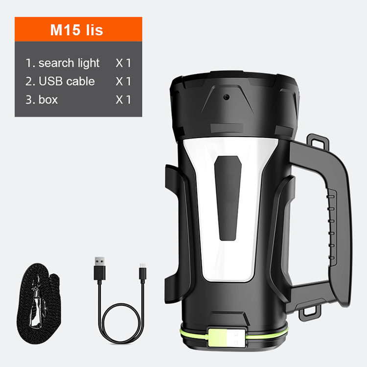 SupFire M15 search lights Hand-hold flashlight 6000mAH