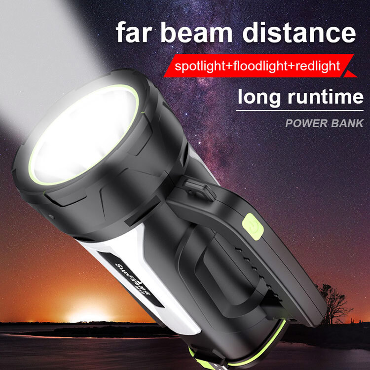 SupFire M15 search lights Hand-hold flashlight 6000mAH