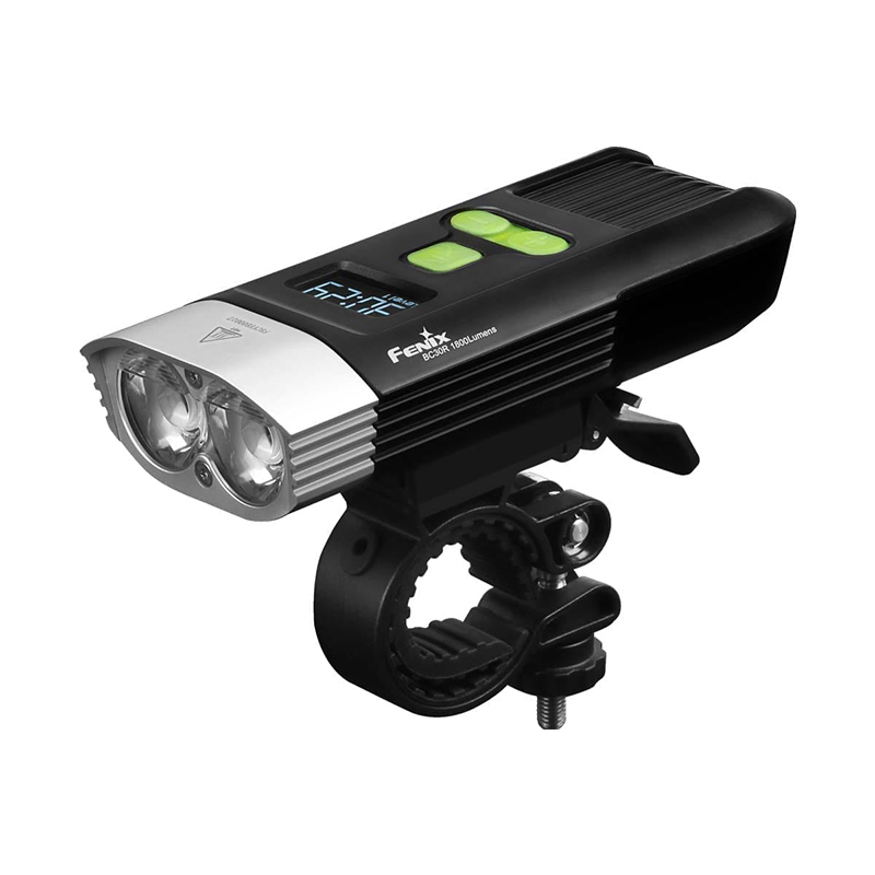 Fenix BC30R Two  XM-L2 U2 neutral white LED’s 1800 Lumens USB Rechargeble Bike Light