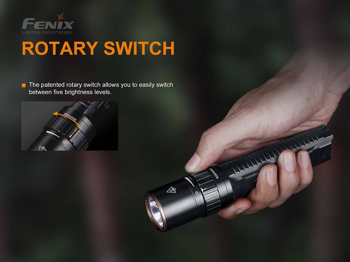 Fenix LD42 XPL-HI V3 LED 1000 Lumens Search Lights Rechargeable Flashlight