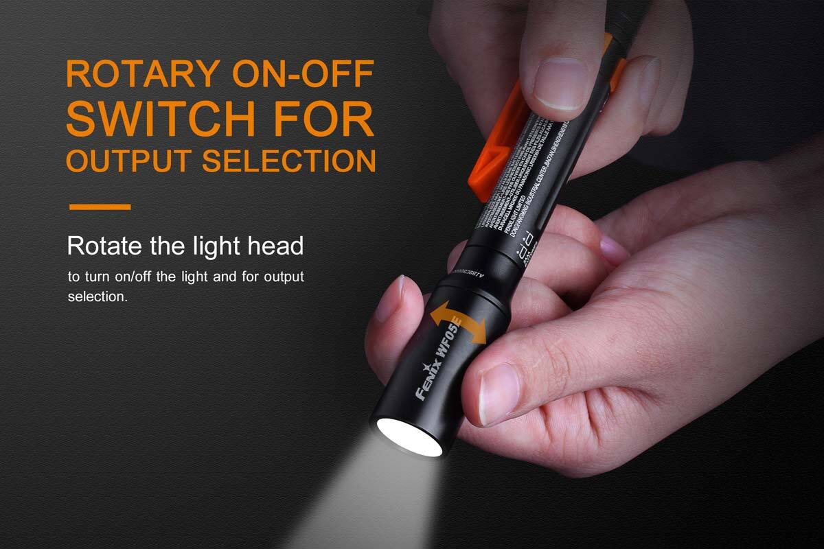 Fenix WF05E  XP-G2 LED 85 Lumens Intrinsically Safe Flashlight