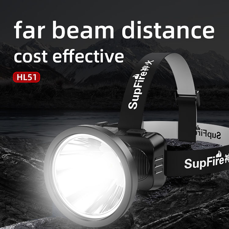 SupFire HL51 headlamps 160 lumens