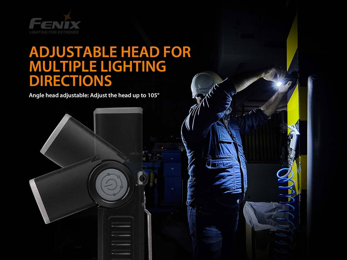 Fenix WT20R 400 Lumens Adjustable Angle Multifunctional LED Work Light