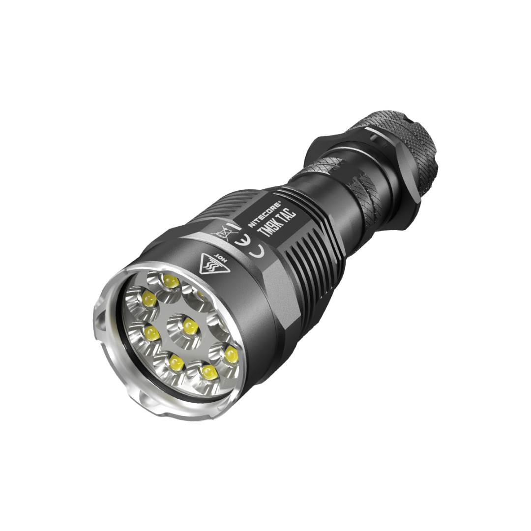 Best Nitecore TM9K 9 x XPL HD 9500 Lumen Rechargeable Tactical Flashlight on sale