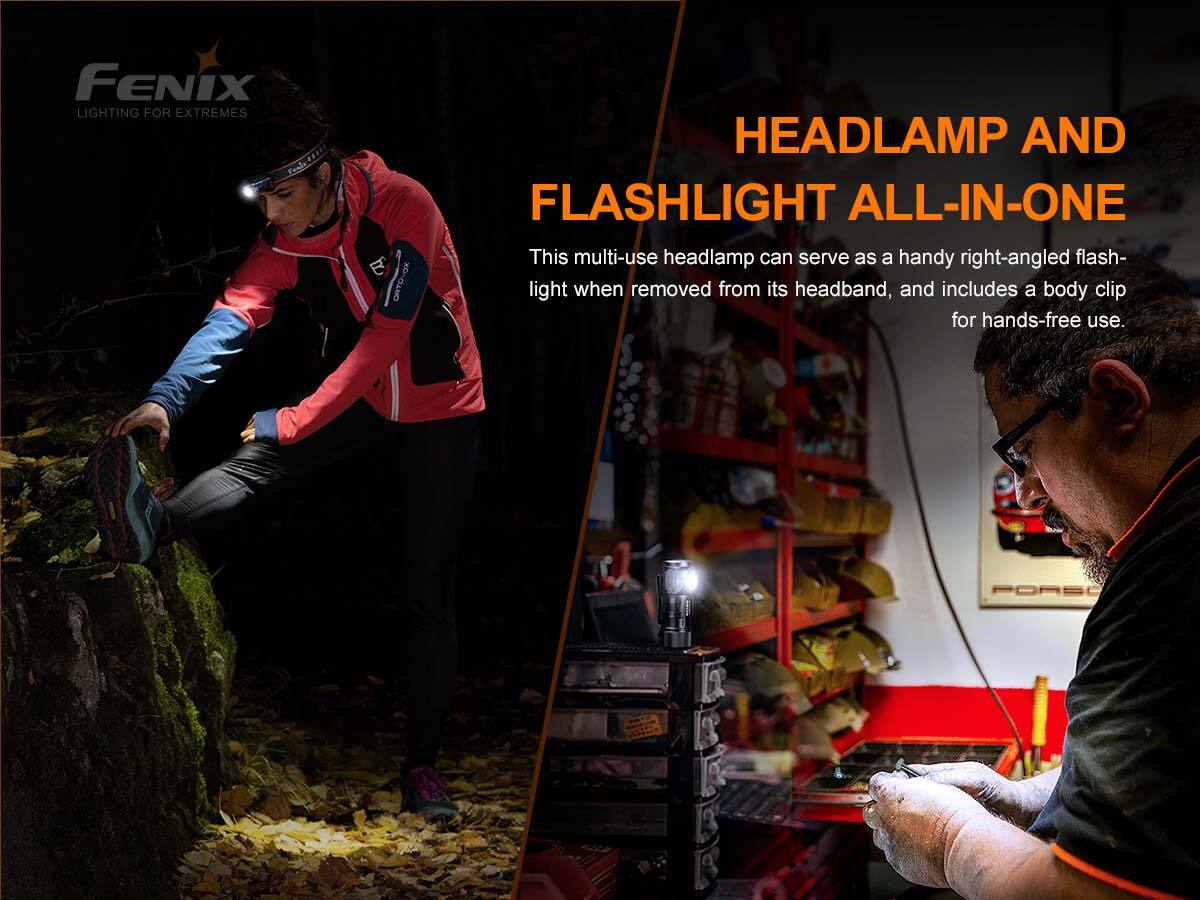 Fenix HM50R V2.0  XP-G3 S4 LED 700 Lumens Rechargeable Headlamps