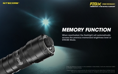 Nitecore P20IX 4 x  XP-L2 V6 LEDs 4000 Lumens USB-C Rechargeable Tac Flashlight
