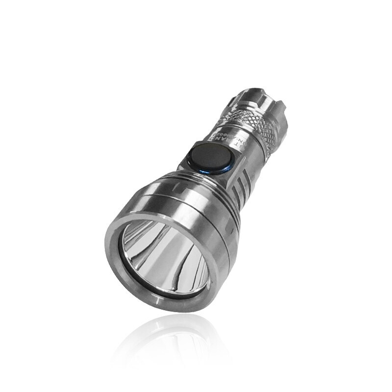 Lumintop GT Nano Copper Brass Titanium 450 Lumens 300 Meters 10180 EDC Flashlight (10440 Tube Optional)