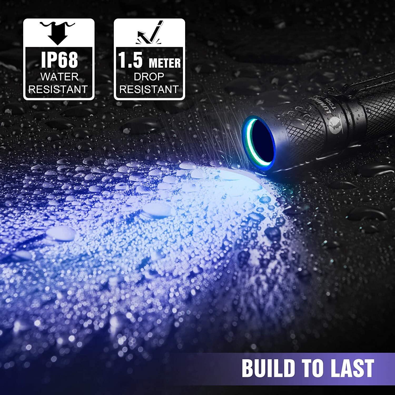 Lumintop Tool AA 2.0 UV 365nm Ultraviolet LED Flashlight