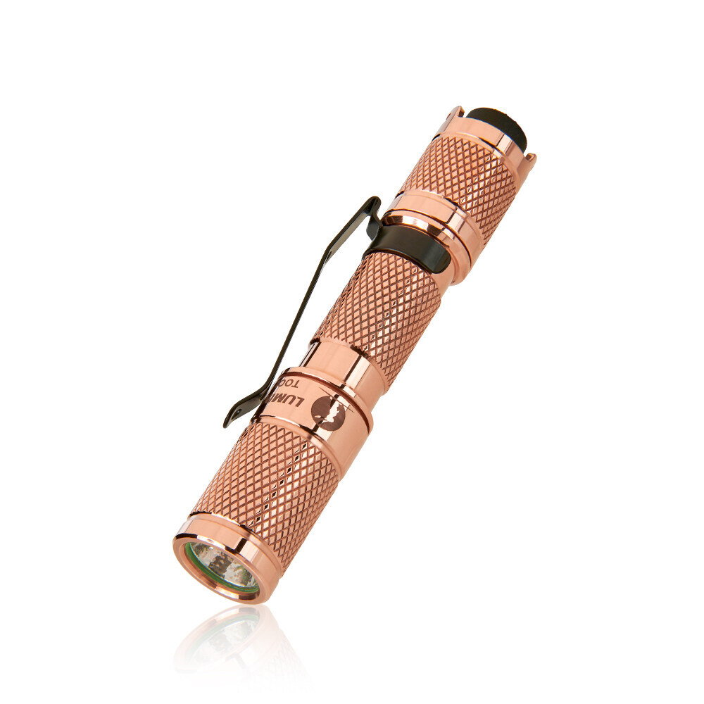Lumintop Tool AAA Copper Brass 120 Lumens EDC Flashlight