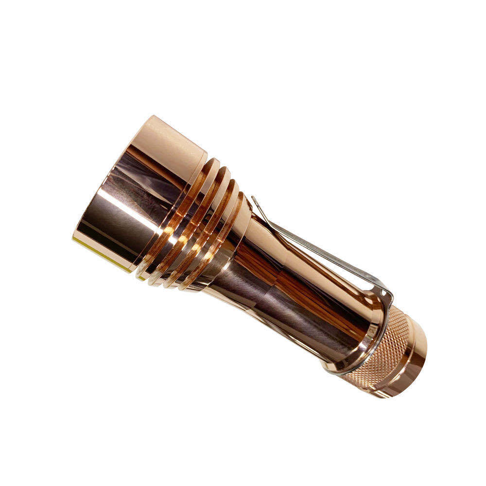 Lumintop FW21 Pro Copper Brass 10000 Lumens EDC Flashlight