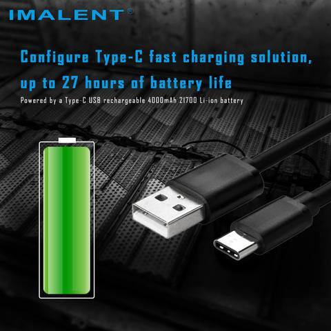 Imalent MS03 MS03W 3 x XHP70.2 13000 Lumens USB-C Rechargeable Flashlight