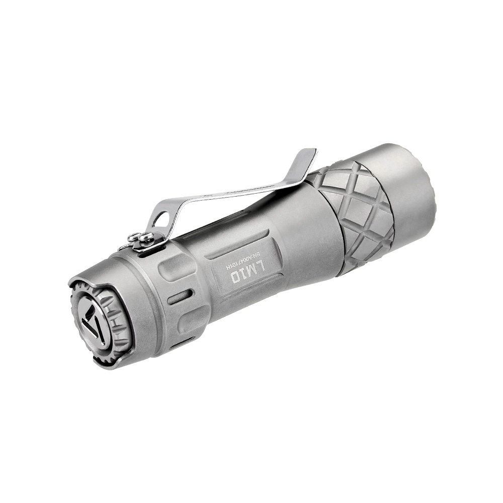 Lumintop LM10 2800 Lumens Cree XP-L Hi/Nichia/SST20 Titanium Flashlight