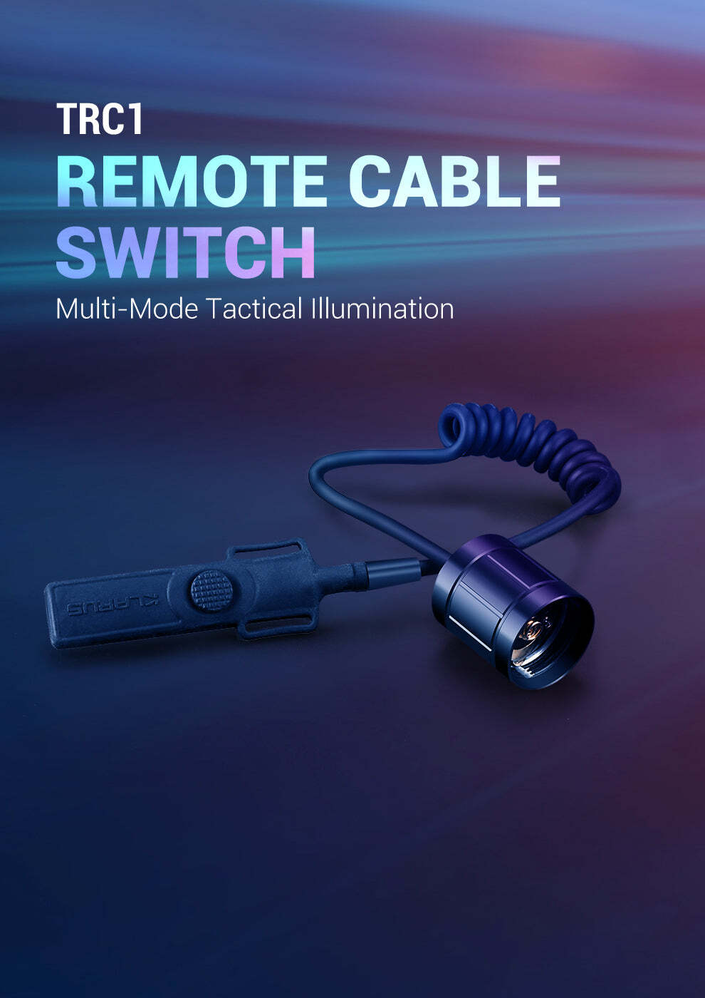 Klarus TRC1 Remote Cable Switch XT11GT PRO V2 and XT2CR Pro