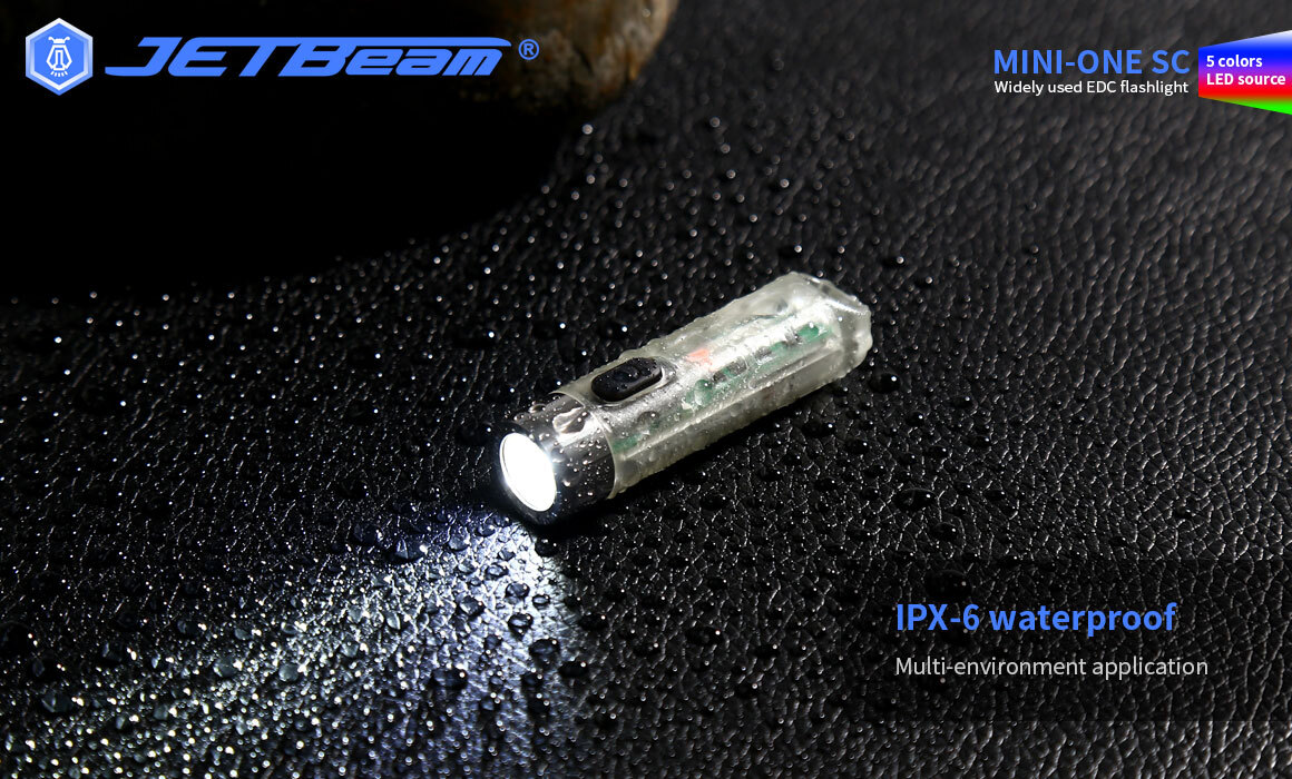 JETBeam Mini-one SC 3535 LED 400 Lumens Mini EDC Keychain Flashlight