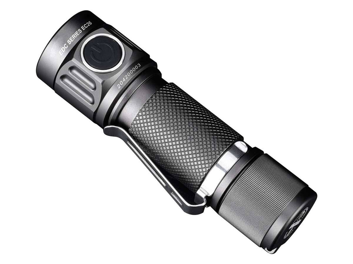 JETBeam EC26 4* XP-L HI LED 1*18650 3600 Lumens EDC Flashlight