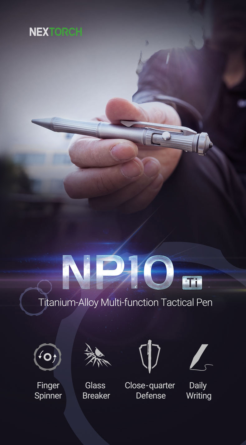 NEXTORCH NP10 Ti Titanium-Alloy Penlight