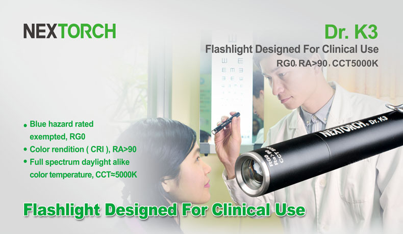 NEXTORCH Dr.K3 Clinical Penlight