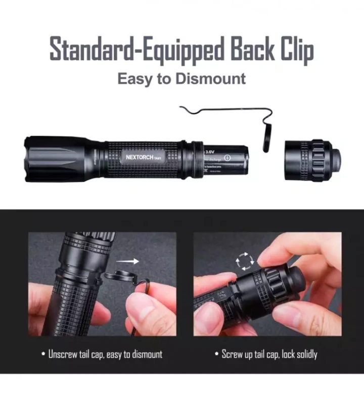 Best NEXTORCH TA01 XP-G3 S4 Neutral White LED 500 Lumens Single-Mode  Tactical Flashlight on sale - Flashlightbrand.com