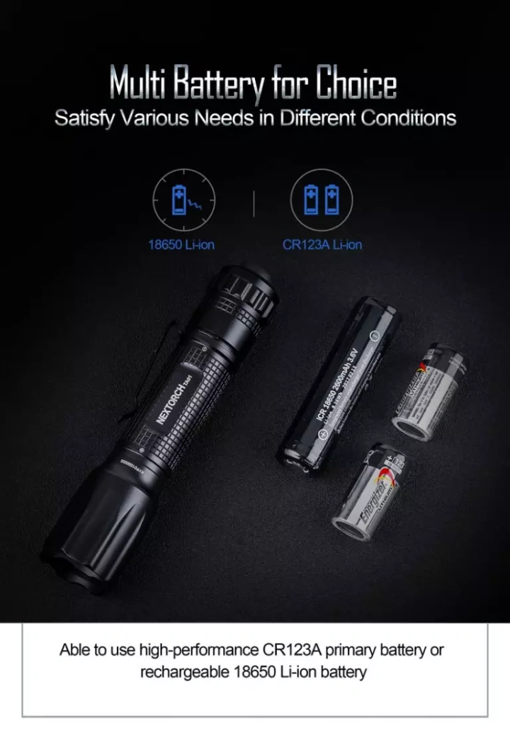 最新発見 Best NEXTORCH TA01 XP-G3 S4 Neutral White LED 500 Lumens ライト・ランタン