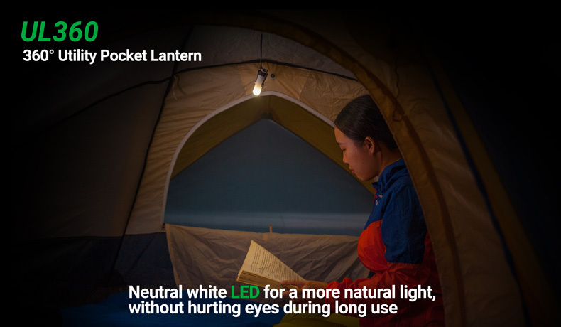 NEXTORCH UL360 CREE® XP-G2 LED 70 Lumens Rotatable Pocket Lantern