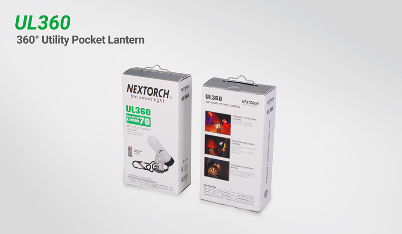 NEXTORCH UL360 CREE® XP-G2 LED 70 Lumens Rotatable Pocket Lantern