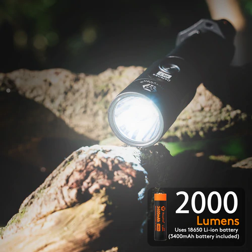 Rovyvon GL7 2000 Lumens Tactical Flashlight