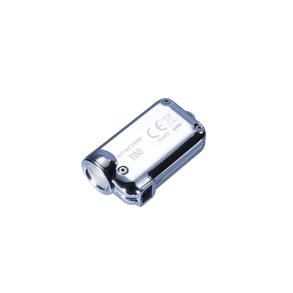 Nitecore TINI SS / TINI Cu 2x OSRAM P8 LED 500 Lumens Rechargeable Keychain USB-C EDC Light