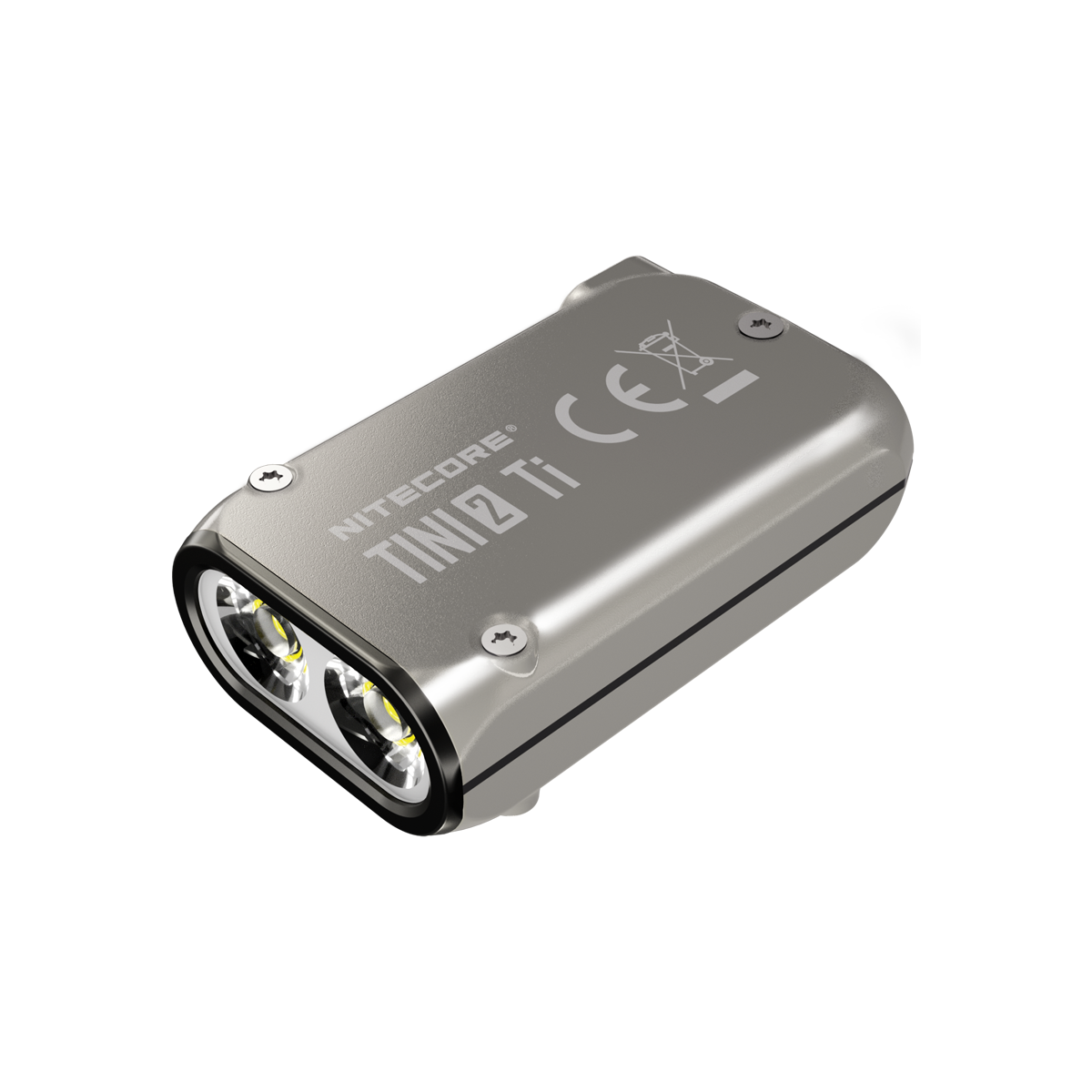 Nitecore TINI2 SS / TINI2 Ti 2x OSRAM P8 LED 500 Lumens Dual-Core Intelligent USB-C Rechargeable Keychain Light
