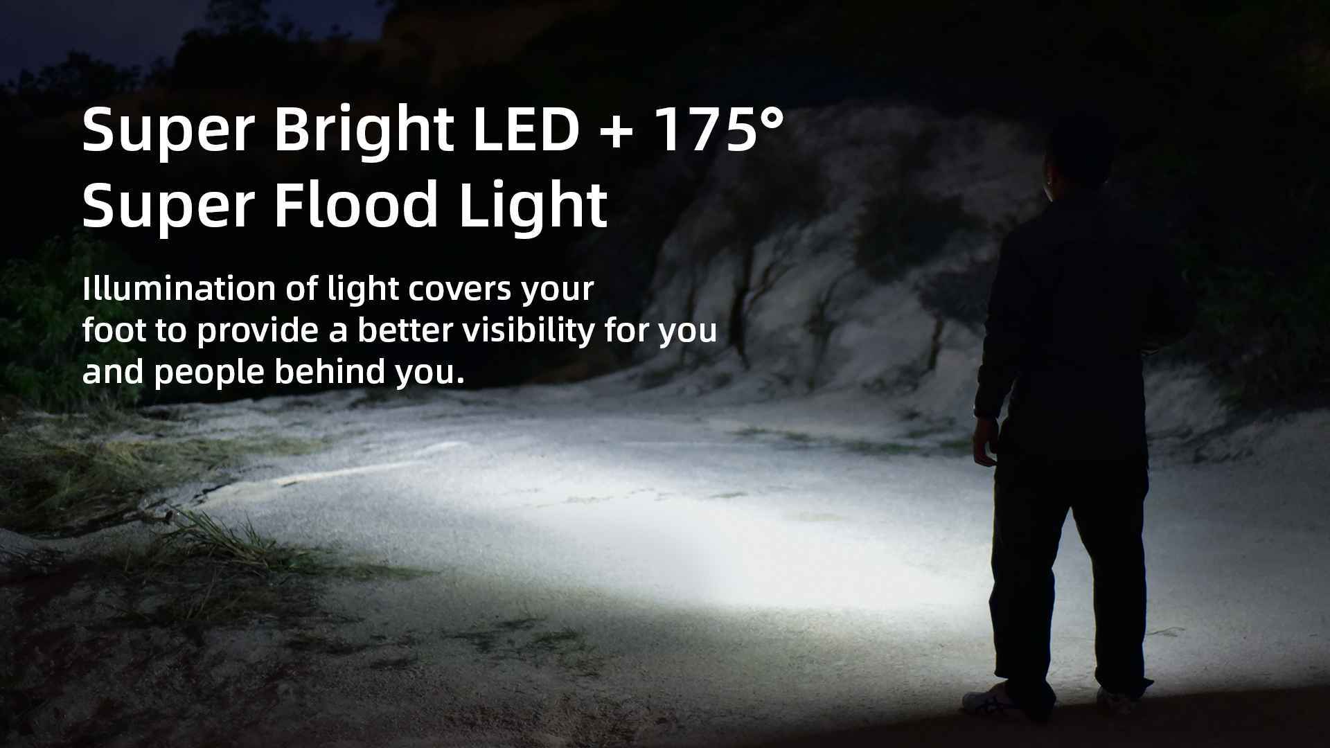 Wuben D1  XPL-HI LED 175 Degrees Flood EDC Flashlight